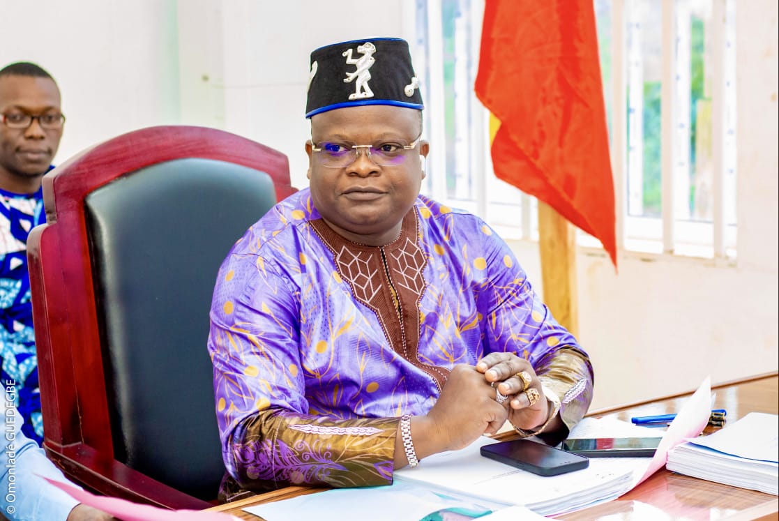Placide Houngbadji, 1er Adjoint au Maire de la Commune d'Abomey — Bénin